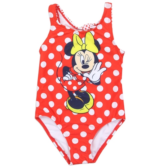 Disney Other - Minnie Mouse Toddler Girls Swimsuit. NWT